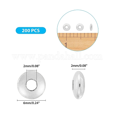 Spacer бисер латунные&nbsp;KK-AR0001-85S-1