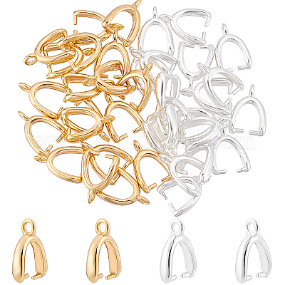 40 шт. 2-цветная стойка с покрытием из экологически чистой латуни для колки льда KK-FH0004-07-1