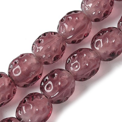 Бусы лэмпворк ручной работы LAMP-Z011-01D-1