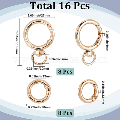 8 шт. поворотные застежки из цинкового сплава FIND-SC0012-76G-1