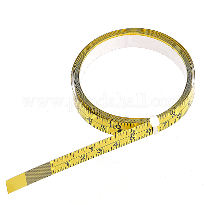 Waterproof Workbench Paper Measuring Tape With Self Adhesive