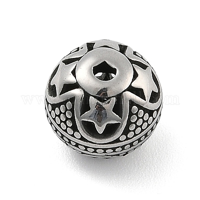 Бусины из нержавеющей стали 304 STAS-S173-25AS-1