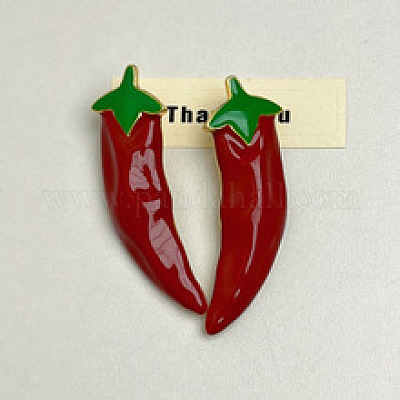 Сплав эмаль серьги&nbsp;EJEW-F387-01G-1