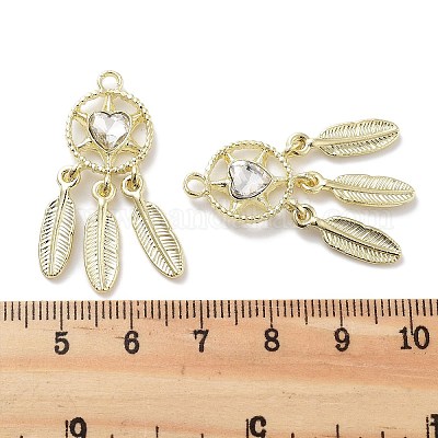 Подвески из сплава со стразами PALLOY-F311-19G-01-1