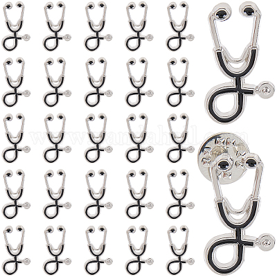 30шт креативные броши из цинкового сплава JEWB-CP0001-35-1