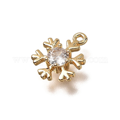 Латунные микро проложить кубического циркония подвески KK-B152-12A-G-1