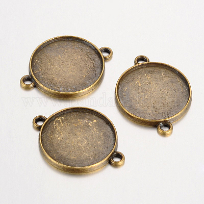 Сеттинги для коннекторов (кабошон) TIBE-A124178-AB-FF-1