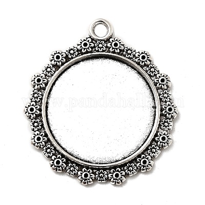 Сплавочные сеттинги для кулона (кабошон) TIBEP-5353-AS-LF-1