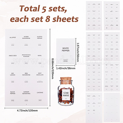 ПВХ водонепроницаемые наклейки STIC-WH20002-43A-02-1