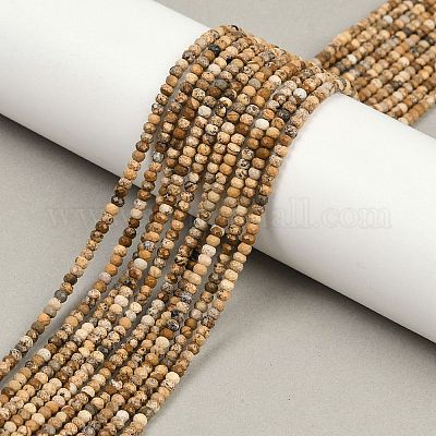 Естественного изображения яшмы бисер нитей G-P572-A01-01-1