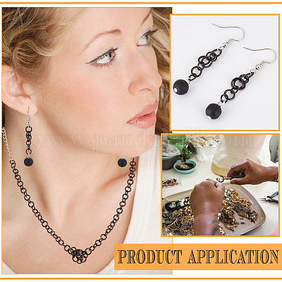 200 шт. Открытые соединительные кольца из нержавеющей стали 304 STAS-UN0058-44B-1