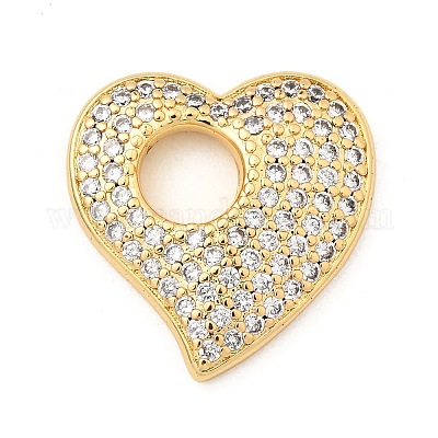 Латунные микро проложить кубического циркония подвески KK-I360-042G-1