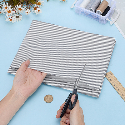 Полосатые хлопчатобумажные ткани&nbsp;DIY-FG0008-69B-1