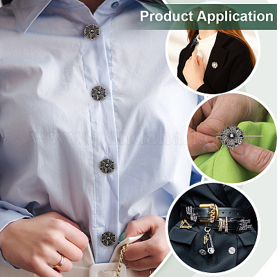 20 шт. пуговицы из сплава BUTT-PH0001-58AS-1