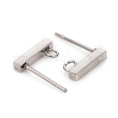 Фурнитура для сережек-гвоздиков из нержавеющей стали марки 304 STAS-I150-03P-1