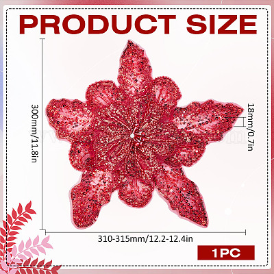 3d броши из полиэстера с пайетками для рюкзака JEWB-WH0030-63B-1