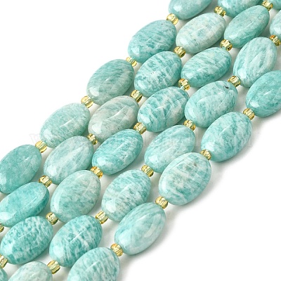 Природных амазонит бисер нитей G-H005-A14-02-1