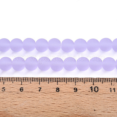 Прозрачные стеклянные бусины&nbsp;LS-GLAA-T032-T8mm-MD01-1