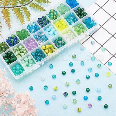 Стеклянные бусины GLAA-PH0007-69-1