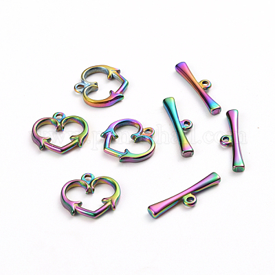 Ионное покрытие (IP) застежки-тоглы из нержавеющей стали 304 STAS-D142-06A-M-1