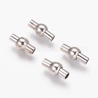 Латунные магнитные застежки с клеевыми концами KK-G230-3mm-P-NF-1