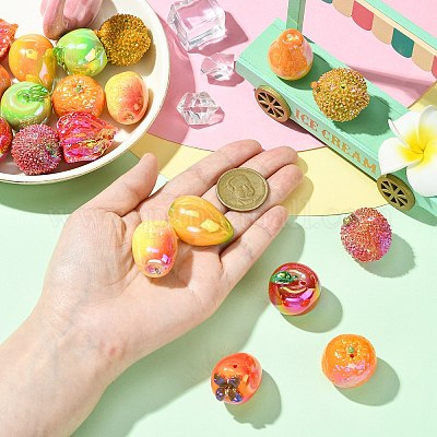 Гальванические непрозрачные смоляные шарики RESI-CJC0006-037-1