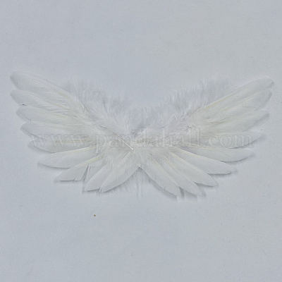 Мини-кукла с перьями ангела и крыльями WG82392-01-1