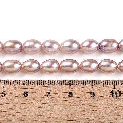 Нити из натурального культивированного пресноводного жемчуга PEAR-N012-AA-03-1