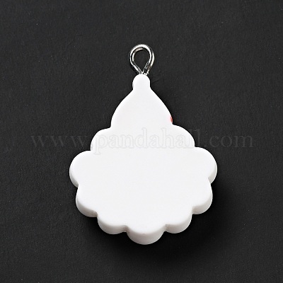 Рождественские подвески из непрозрачной смолы RESI-G043-A08-1