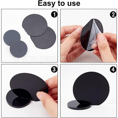 Держатели табличек из акрила DIY-WH0374-20B-1