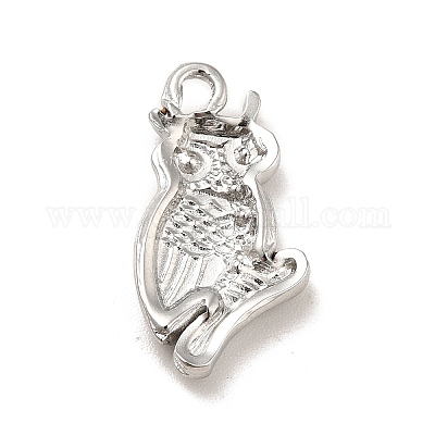 Подвеска из нержавеющей стали 304 со стразами&nbsp;STAS-I197-014P-1