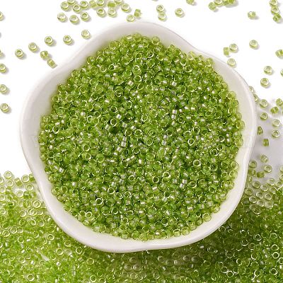 Стеклянные цилиндрические бусины SEED-L011-11B-12-1