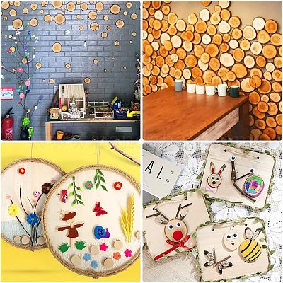 Деревянные круглые детали из бука WOOD-OC0002-38-1