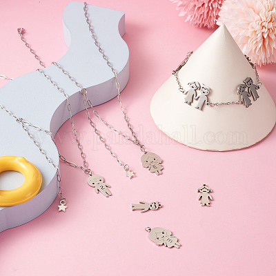 20 шт. 5 подвески из нержавеющей стали 304 и соединительные элементы STAS-PJ0001-19-1