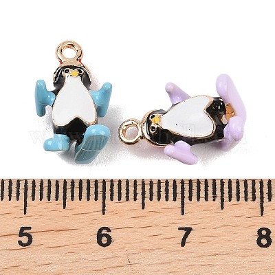 Подвески из эмали и сплава&nbsp;ENAM-A012-11G-1