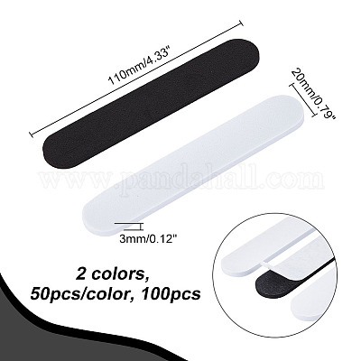 Wholesale CHGCRAFT 100Pcs 2 Colors Hat Sizing Tape Plastic Hat