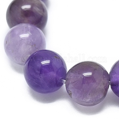 Natürlichen Amethyst Perlen Stränge&nbsp;X-G-G791-11-B02-1