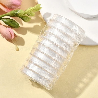 10 рулон плоских эластичных хрустальных струн EW-YW0002-04A-1