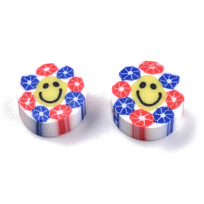 Бусины из полимерной глины  CLAY-T019-14H-1