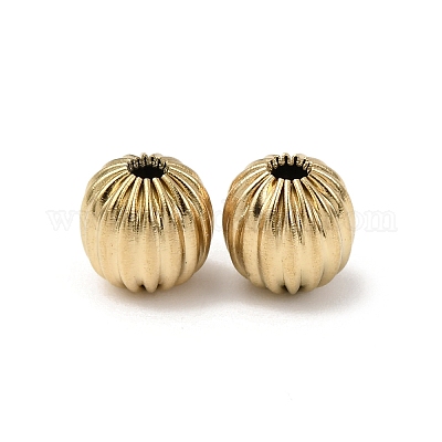 Текстурированные бусины из нержавеющей стали 304 STAS-I358-11G-04-1