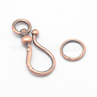 Латунная застежка крюка KK-G323-12R-RS-1