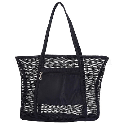 Плетеные женские сумки из полиэстера&nbsp;AJEW-WH20072-26B-1