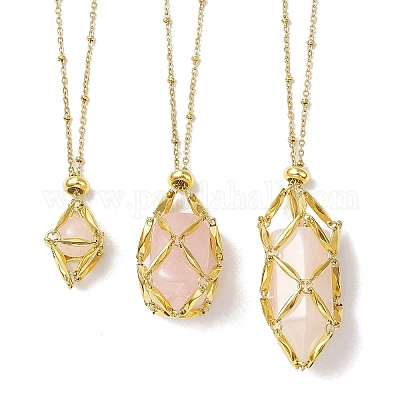 3 шт. 3 стиля ожерелья из нержавеющей стали 304 NJEW-JN04899-02-1