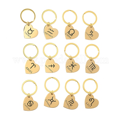 201 брелок из нержавеющей стали KEYC-I120-01G-1