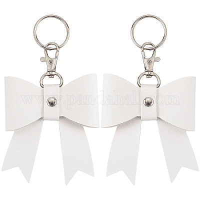 Брелки из искусственной кожи&nbsp;LS-KEYC-WH20816-001P-A-1