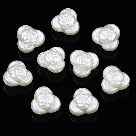 Perles d'imitation perles en plastique ABS KY-S163-442-1