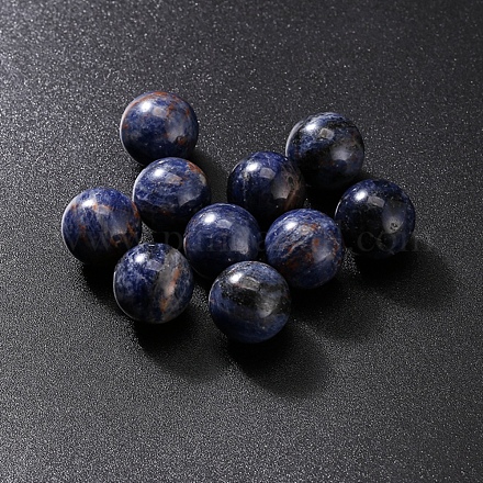 Хрустальный шар из натурального содалита PW-WG50182-05-1