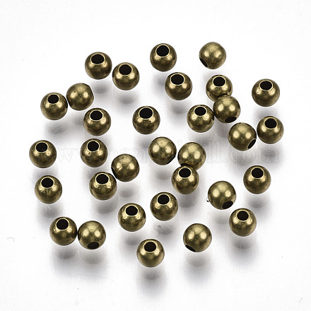 Perles en laiton KK-R141-4mm-01C-NF-1