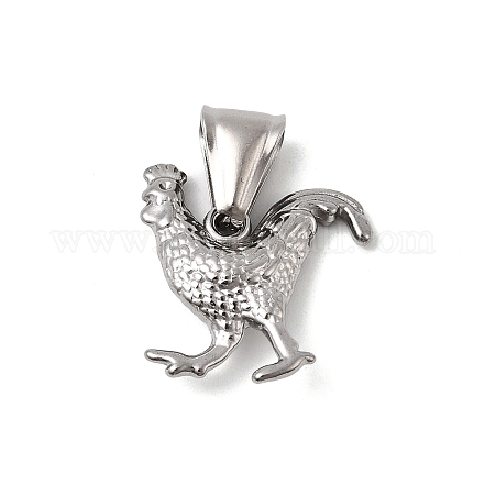 Подвеска из нержавеющей стали 304 со стразами STAS-B167-14A-P-1