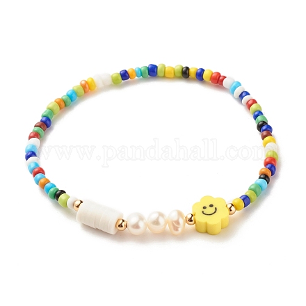 Bracelets extensibles perlés BJEW-JB07521-01-1